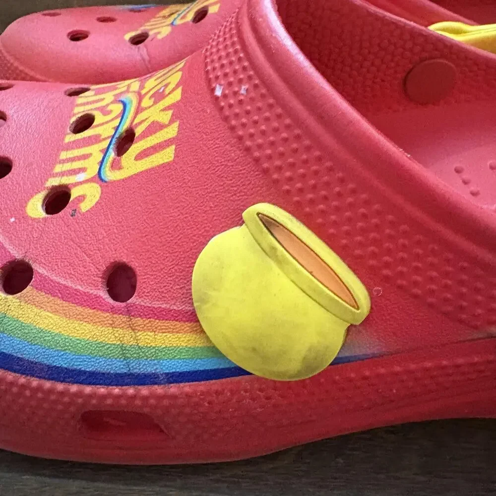 Lucky Charms Crocs‎ Shoes Mens Size 10 Womens Size 12 Clog Rainbow Charms